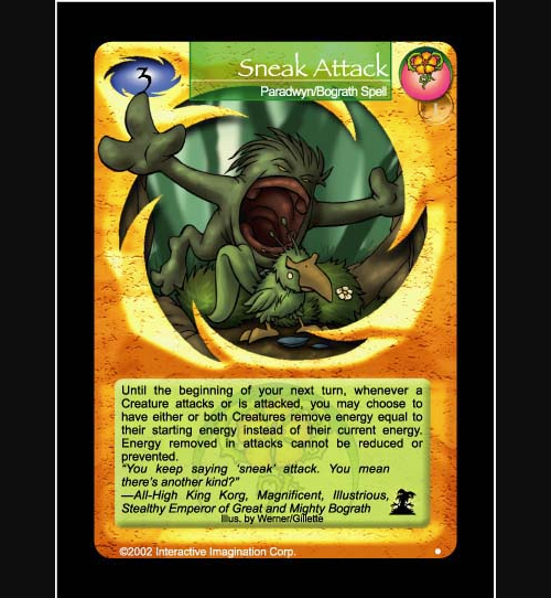 Sneak Attack - Paradwyn - Foil